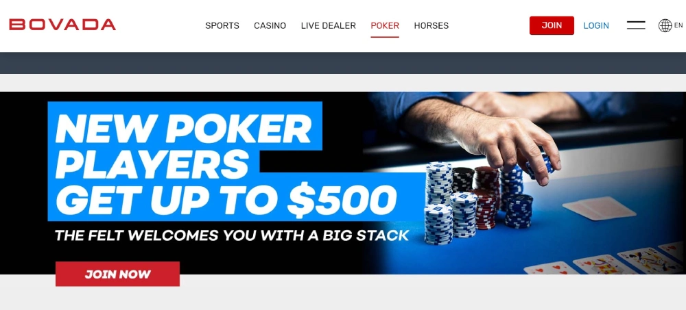 Bovada Poker Welcome Bonus